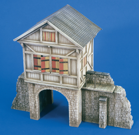 RUINE PORTE ET MURS VILLE