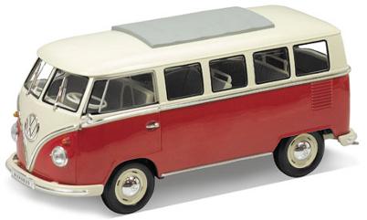 Welly 12531 VW Classical Bus 1962 Miniatures 1:18