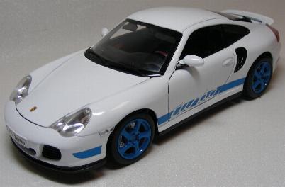 Welly 19850W PORSCHE 911 TURBO Miniatures 1:18