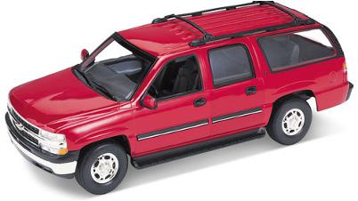 Welly 19854 GM CHEVROLET Suburban 2001 Miniatures 1:18