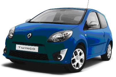 Welly 22500 RENAULT TWINGO GT Miniatures 1:24
