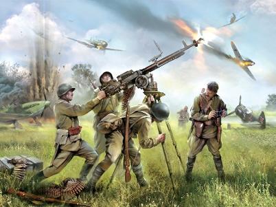 Zvezda 3609 DSHK ET SERVANTS 1/35 Maquettes 1:0