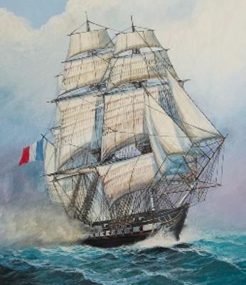 Zvezda 9034 FREGATE FRANCAISE ACHERON Maquettes 