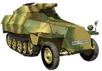 SD KFZ 251 D9 CANON HALFTR