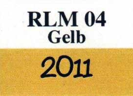 Aircraft Color 2011U GELB RLM 04 Ge 17 ML Plastic models Aircraft Color 2011U GELB RLM 04 Ge 17 ML Plastic models
