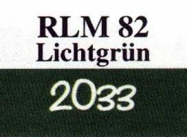 Aircraft Color 2033U RLM 82 Ge 17 ML Plastic models Aircraft Color 2033U RLM 82 Ge 17 ML Plastic models