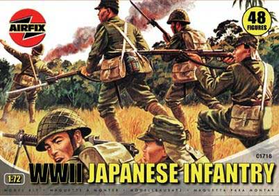 Airfix 01718 INFANTERIE JAPONAISE Maquettes 1:72 Airfix 01718 INFANTERIE JAPONAISE Maquettes 1:72