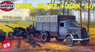 OPEL BLITZ ET PAK 40