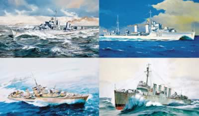 Airfix 05204 DESTROYER NAVAL WW2 Maquettes 1:600 Airfix 05204 DESTROYER NAVAL WW2 Maquettes 1:600