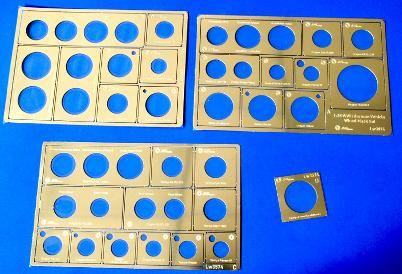 Alliance Model Works LW3574 GABARIT POUR ROUES ALLEMANDE W2  Plastic models 1:35