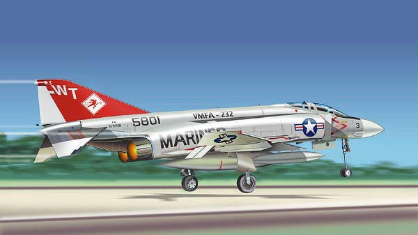 Armour B11B170 F 4 PHANTOM MARINE VIET 98003 Miniatures 1:48
