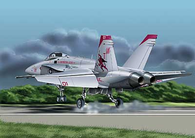 Armour B11B199 F 18 HORNET VMFA 232 98016 Die cast 1:48