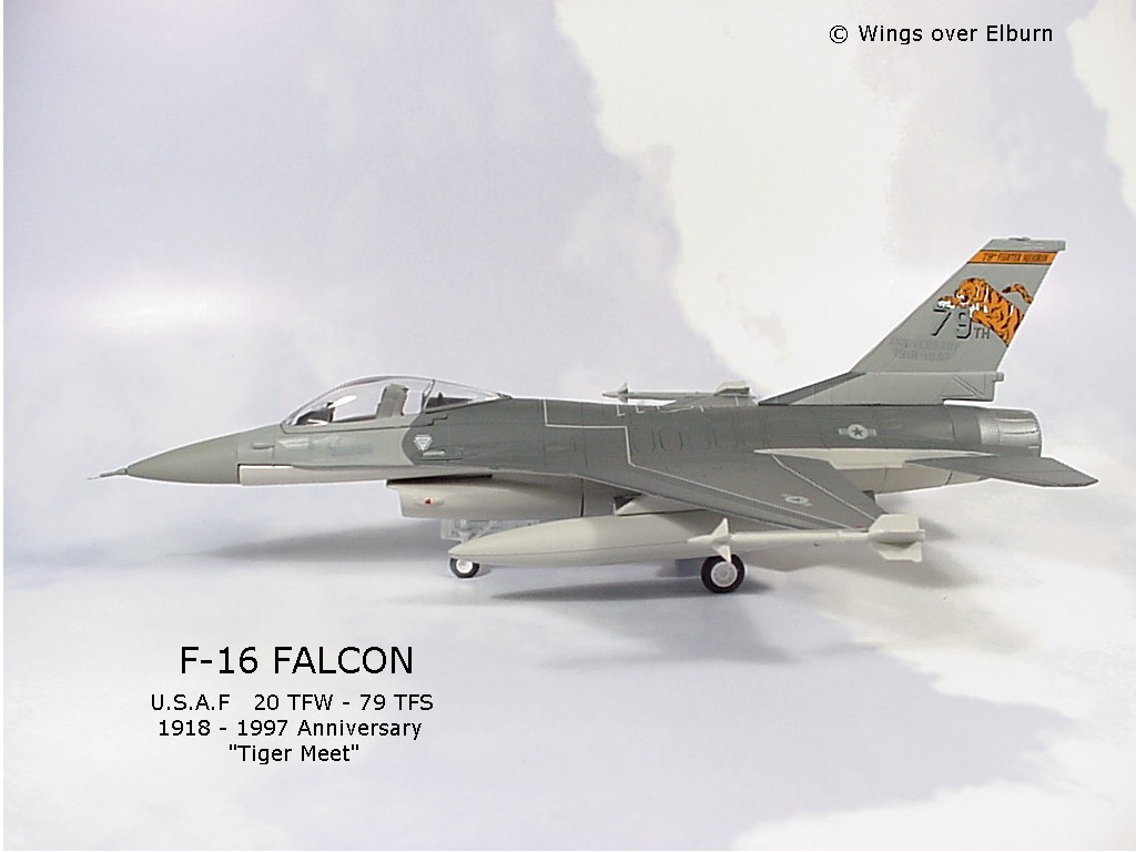 Armour B11B207 F16 FALCON TIGER MEET 98020 Miniatures 1:48
