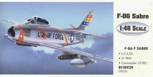 Armour B11B929 F 86F SABRE USAF 98255 Miniatures 1:48