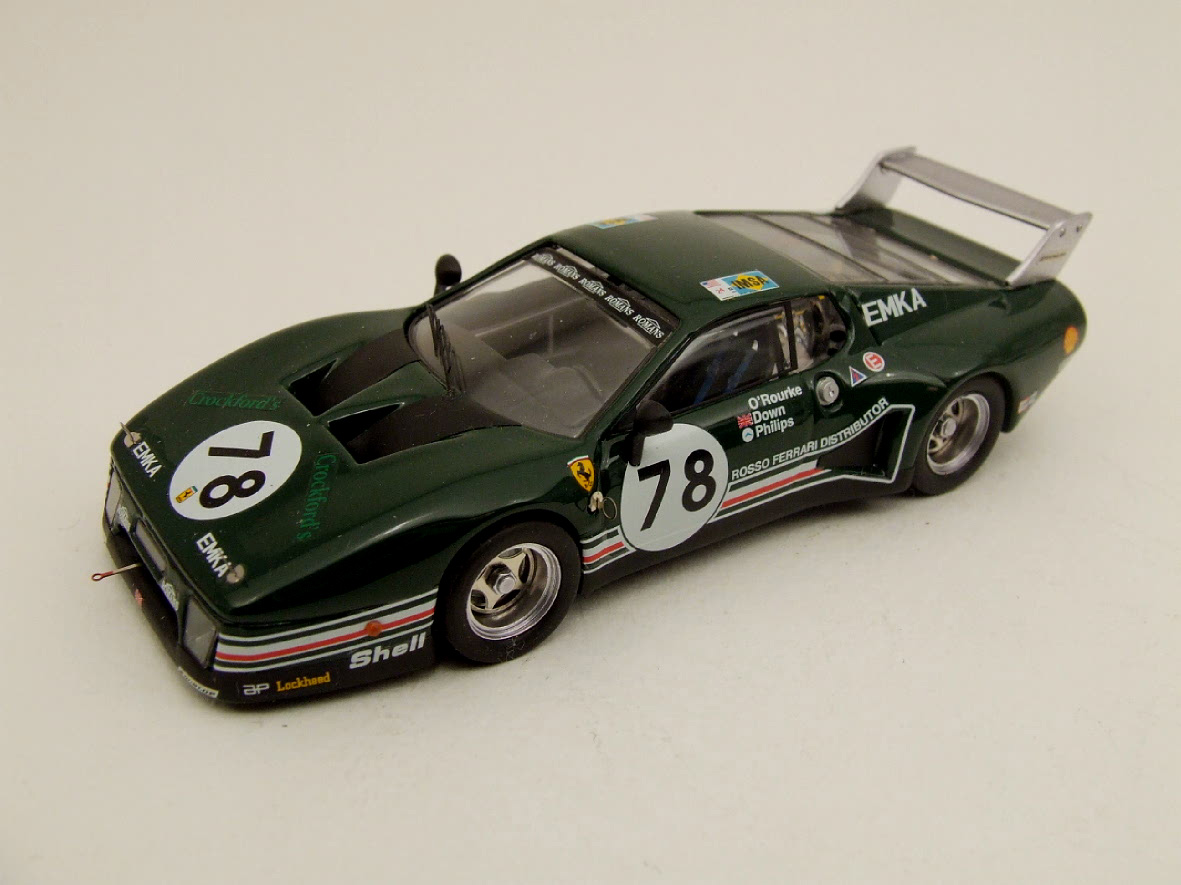 Best 9285 Ferrari BB Le Mans 1980 Miniatures 1:43 Best 9285 Ferrari BB Le Mans 1980 Miniatures 1:43