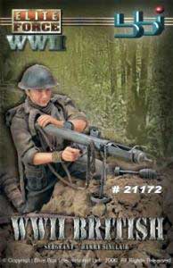 Blue Box Elite Force 21172 SERGENT HARRY SINCLAIR WWII Maquettes 1:6 Blue Box Elite Force 21172 SERGENT HARRY SINCLAIR WWII Maquettes 1:6