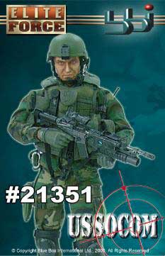 Blue Box Elite Force 21351 USSOCOM 75 ARMY RANGER Maquettes 1:6 Blue Box Elite Force 21351 USSOCOM 75 ARMY RANGER Maquettes 1:6
