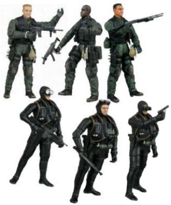 Bravo Team 73000C Assortiment NAVY SEAL x12  Die cast 1:18