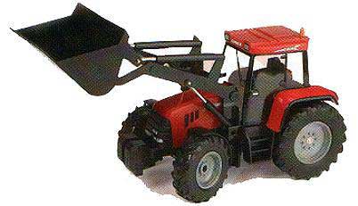 Case IH CVX 130 tracteur avec chargeuse