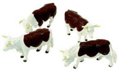 Britains 40964 Vaches hereford Miniatures 1:32 Britains 40964 Vaches hereford Miniatures 1:32