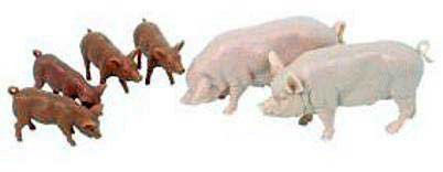 Britains 40966 Cochons adultes Miniatures 1:32