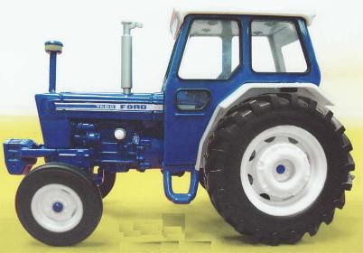 Tracteur Ford 7600