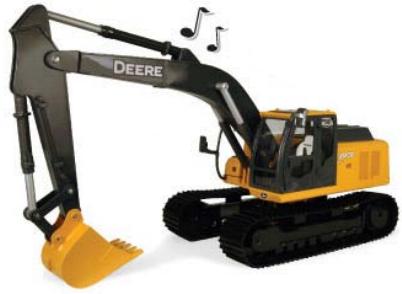 Britains 42613 EXCAVATRICE JOHN DEERE Miniatures 1:16