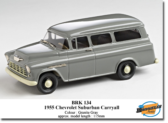 Brooklin K134 CHEVROLET SUBURBAN CARYALL 1955 Die cast 1:43