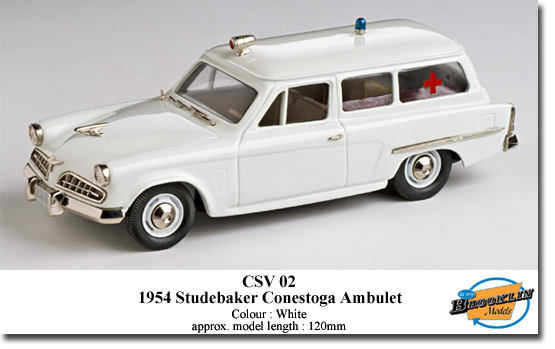 STUDEBAKER CONESTOGA AMBULANCE 1954