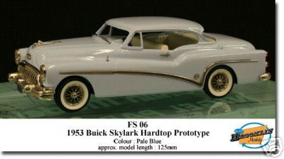 Brooklin KFS06 BUICK SKYLARD HARDTOP PROTOTYPE Miniatures 1:43 Brooklin KFS06 BUICK SKYLARD HARDTOP PROTOTYPE Miniatures 1:43