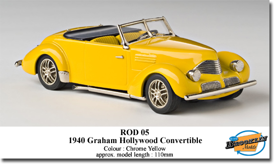 GRAHAM HOLLYWOOD OUVERT 1940 CUSTOMISÉE