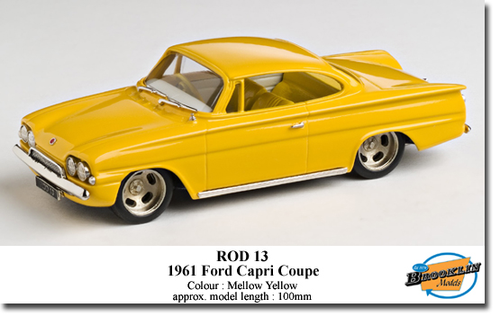 Brooklin KROD13 Ford CAPRI 1961 Die cast 1:43