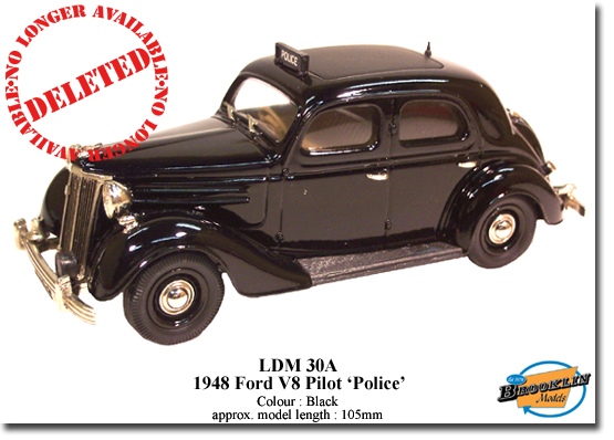 Ford V8 PILOT Police 1948