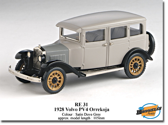 Brooklin RE31 VOLVO PV4 ORREKOJA 1928 Die cast 1:43