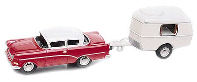 Bub 06350 OPEL OLYMPIA avec CARAVANE Miniatures 1:87 Bub 06350 OPEL OLYMPIA avec CARAVANE Miniatures 1:87