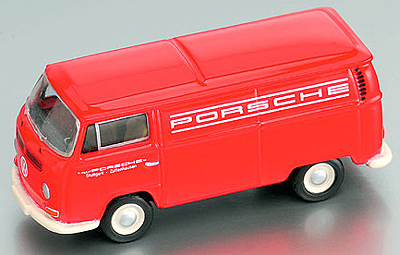 Bub 08701 Volkswagen T2 FOURGON Porsche Die cast 1:87