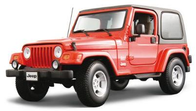 Burago 12014 Jeep Wrangler SAHARA Die cast 1:18