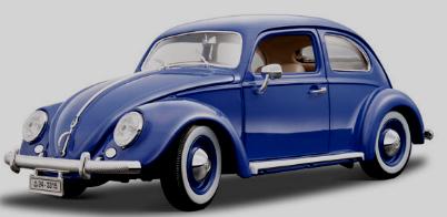 Burago 12029 Volkswagen KAFER Beetle 1955 Die cast 1:18