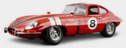 Burago 15024 Jaguar E 1961 Miniatures 1:18 Burago 15024 Jaguar E 1961 Miniatures 1:18