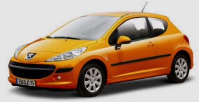 Burago 21027 Peugeot 207 2006 Die cast 1:24