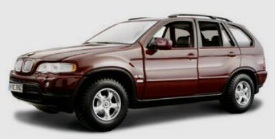 Burago 22001 BMW X5 Miniatures 1:24 Burago 22001 BMW X5 Miniatures 1:24