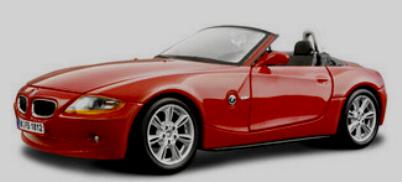 Burago 22002 BMW Z4 Miniatures 1:24 Burago 22002 BMW Z4 Miniatures 1:24