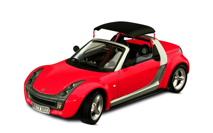 Burago 34099 Smart Roadster Die cast 1:18