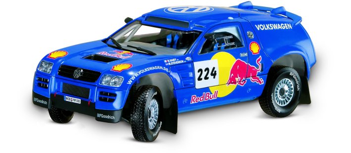 Burago 39927 volkswagen TOUAREG RACE Die cast 1:18