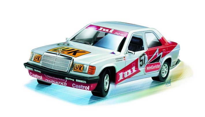 Burago 5505 Mercedes Benz 190 E Die cast 1:24