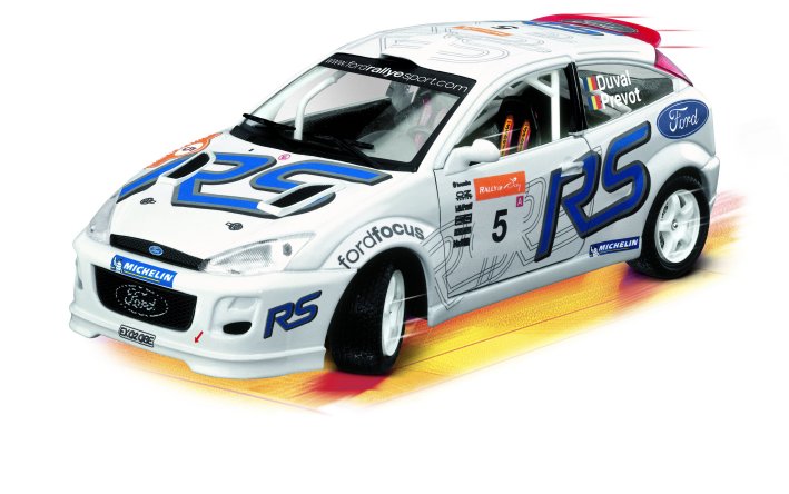 Burago 55226 Ford Focus RALLY KIT Die cast 1:24 Burago 55226 Ford Focus RALLY KIT Die cast 1:24
