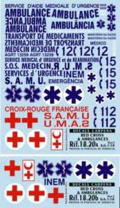 CROIX ROUGE + AMBULANCES