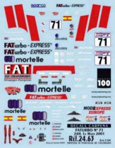Carpena 02463 PORSCHE 911 GT3 RS N 71 Maquettes 1:24 Carpena 02463 PORSCHE 911 GT3 RS N 71 Maquettes 1:24