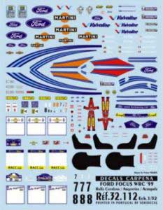 Carpena 32112 FORD FOCUS CATALUNHA Maquettes 1:32