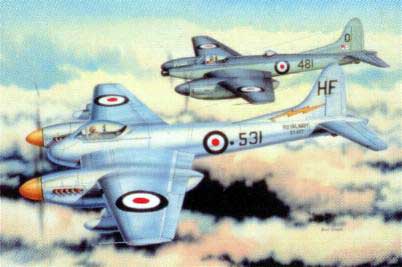 Classic Airframes 459 DE HAVILLAND SEA HORNET Plastic models 1:48 Classic Airframes 459 DE HAVILLAND SEA HORNET Plastic models 1:48